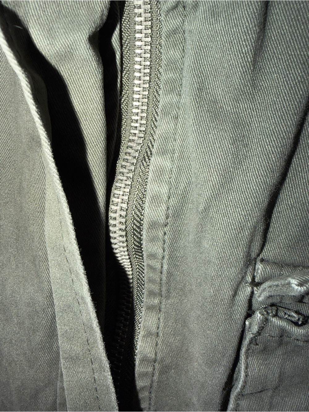 Ashley By 26 International Olive Utility Vest with Snap Epaulets - Picture 4 of 7